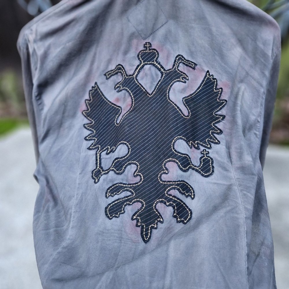 Vintage Black Hearts Brigade Men's Button Dress Shirt